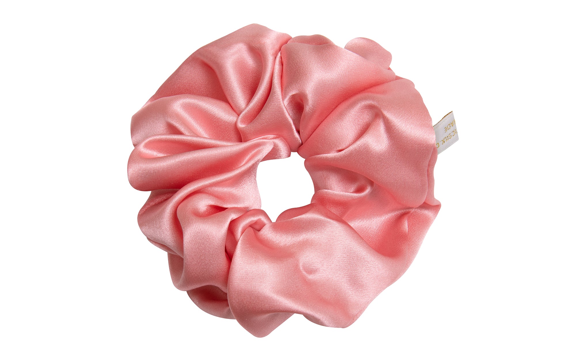 Pure Mulberry Silk Scrunchie -Pretty Pink